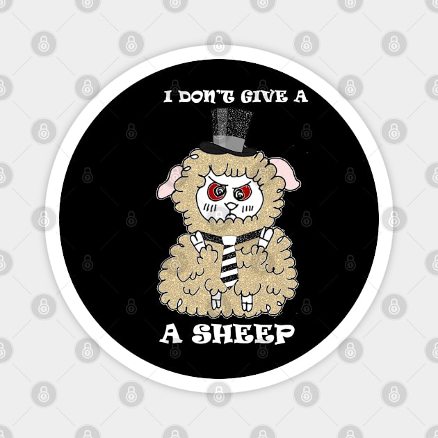i don't give a sheep Magnet by loulousworld
